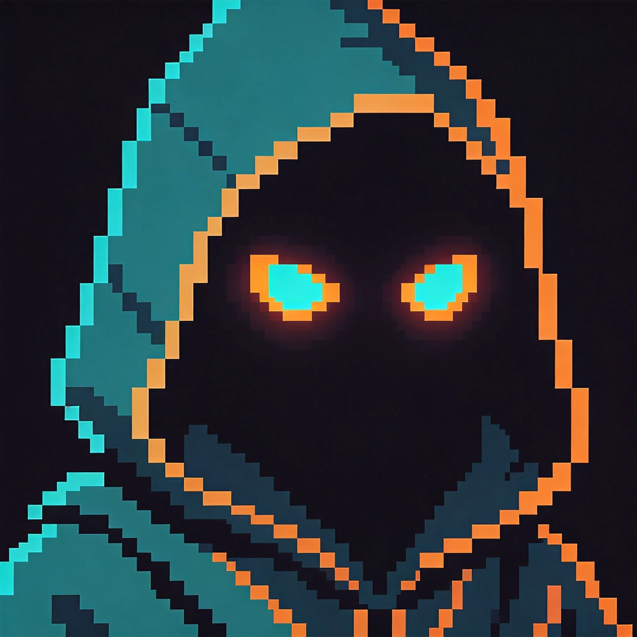 Pixel-art wizard NFT
